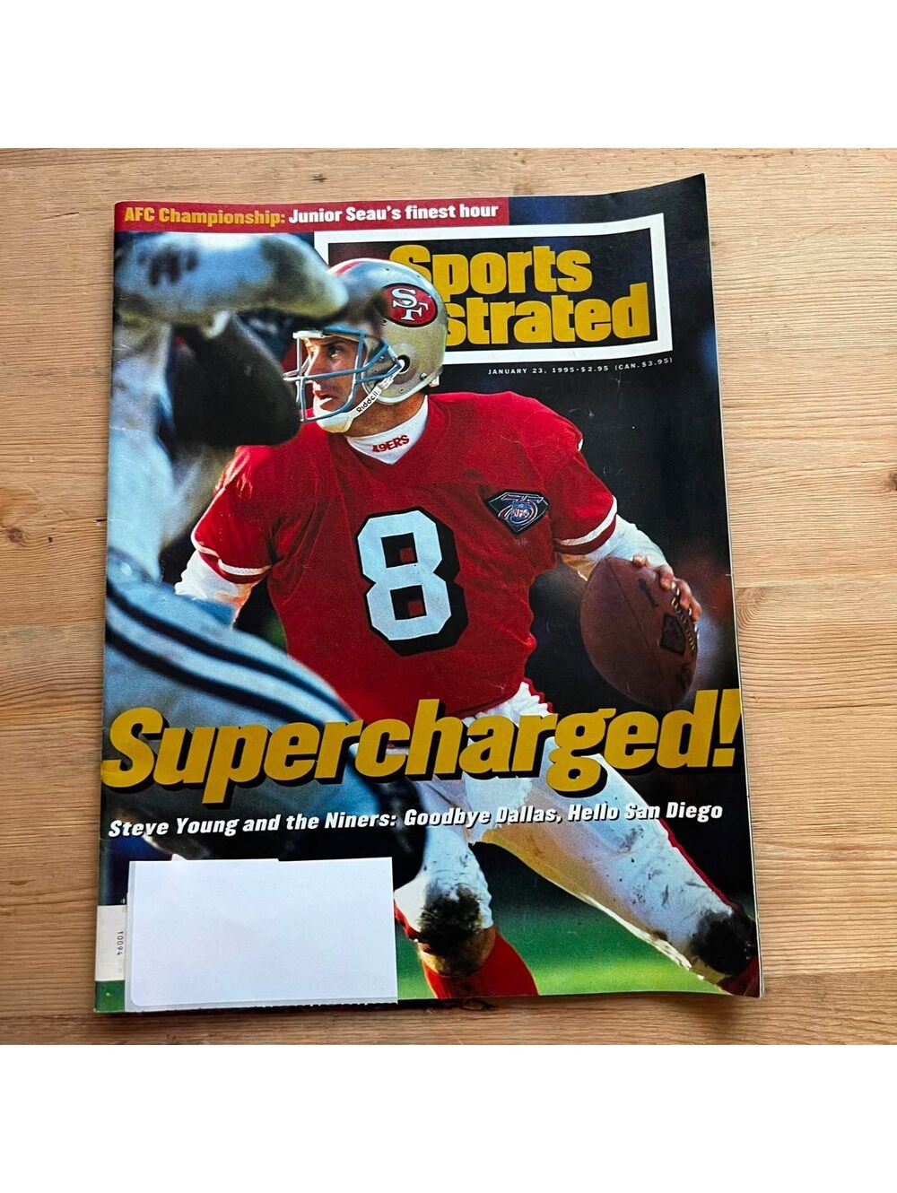 Sports Illustrated Supercharged! January 23, 1995 Magazine BK03